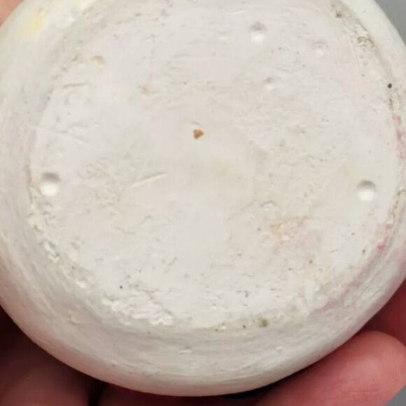 Vintage Snowman Woman Ceramic Votive Candle Holder 1987 Hand Painted collectable - Picture 8 of 8